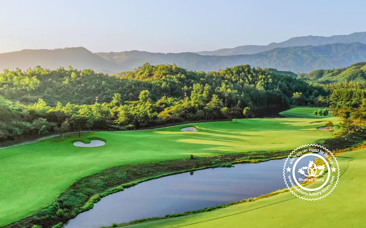 playing golf in vietnam