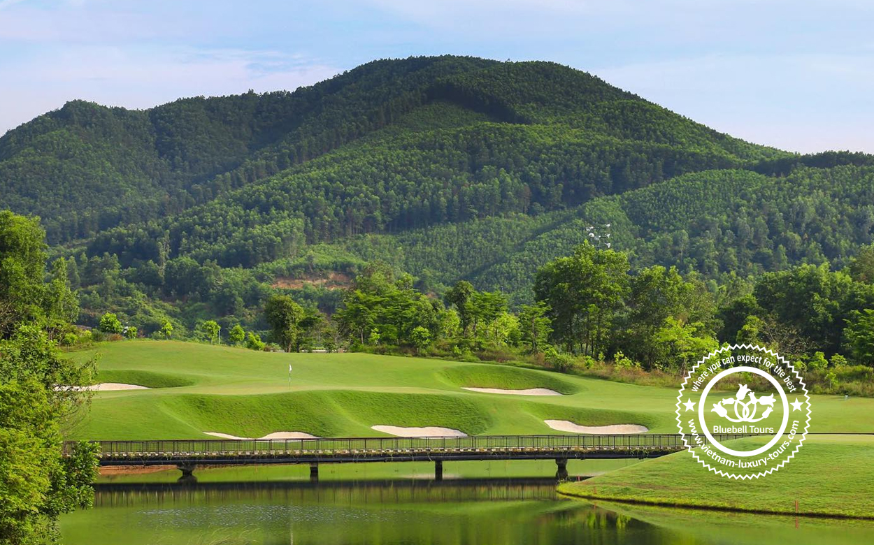 playing golf in vietnam