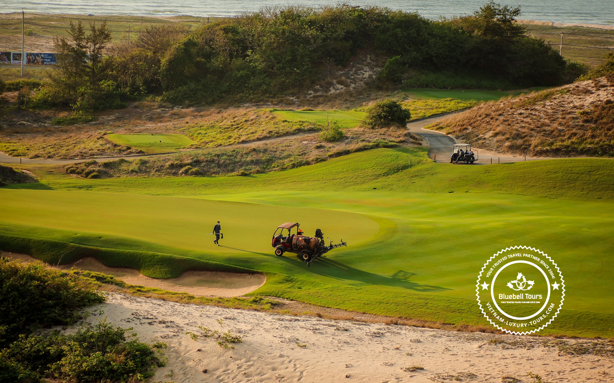 golf courses in vietnam bluffs ho tram