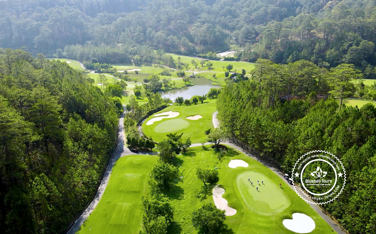 golf courses in da lat vietnam
